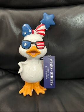 Stars & Stripes Patriotic Duck